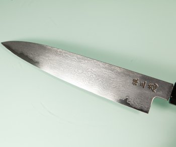 Mr. Suogo Yamatsuka Ginsan Damascus Wa-Petty 150mm