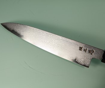 Mr. Suogo Yamatsuka Ginsan Damascus Wa-Petty 150mm