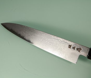 Mr. Suogo Yamatsuka Ginsan Damascus Wa-Petty 150mm