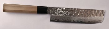 Damaskus 45 Hammered Nakiri 160mm