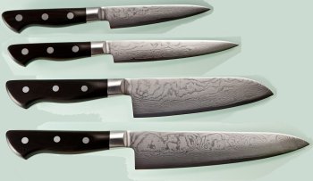 OEM Damascus 33 Ebenholz im 4-er Set