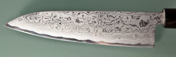 Hayashi Aogami 2 Damascus Gyuto 180mm