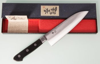 Ashi Hamono Santoku 165mm Shirogami