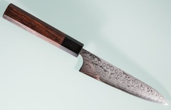 Masami Azai VG-10 Mirror Damascus Wa Petty 135mm