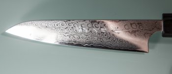 Masami Azai VG-10 Mirror Damascus Wa Petty 135mm