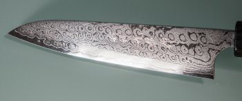 Masami Azai VG-10 Mirror Damascus Wa Petty 135mm