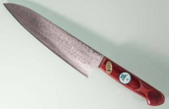 Masami Azai VG-10 etched Gyuto 180mm
