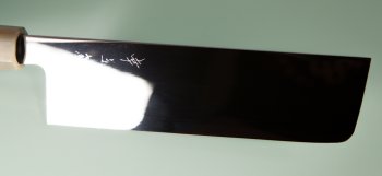 Konosuke Mirror Wa-Nakiri 180mm Ebony