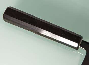 Shirou Kamo Aogami 2 Ebony Gyuto 185mm Vollspiegel