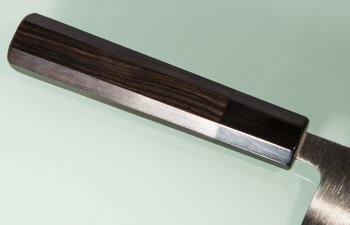 Shirou Kamo Aogami 2 Ebony Gyuto 185mm