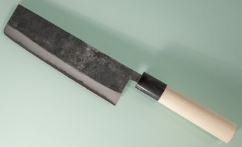 Tanaka Shigeki Aogami 2 Black Nakiri 165mm