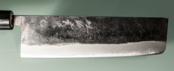 Tanaka Shigeki Aogami 2 Black Nakiri 165mm