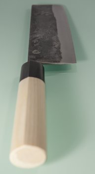 Tanaka Shigeki Aogami 2 Black Nakiri 165mm