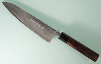 Masami Azai VG-10 etched Wa Gyuto 185mm