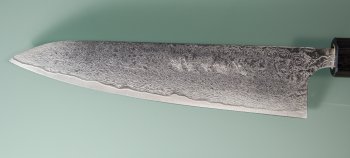 Masami Azai VG-10 etched Wa Gyuto 185mm