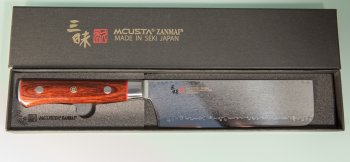 MCUSTA Zanmai Classic Pro Damascus Nakiri 165mm