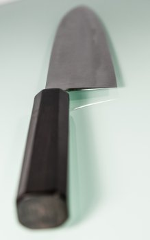 Shirou Kamo Aogami 2 Ebony Gyuto 245mm