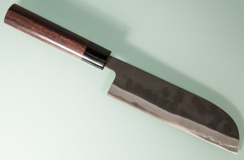 Shiro Kamo Aogami 2 black Kamagata Usuba 165mm