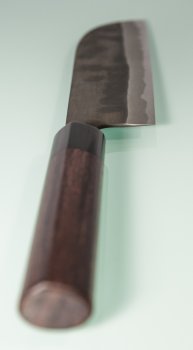 Shiro Kamo Aogami 2 black Kamagata Usuba 165mm