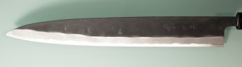 Shiro Kamo Aogami 2 black Sujihiki 270mm