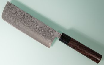 Shiro Kamo Pulverstahl Nakiri 165mm