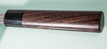 Shiro Kamo Pulverstahl Nakiri 165mm