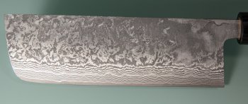 Shiro Kamo Pulverstahl Nakiri 165mm