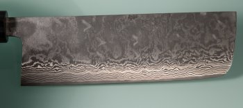 Shiro Kamo Pulverstahl Wa-Nakiri 165mm