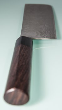 Shiro Kamo Pulverstahl Nakiri 165mm