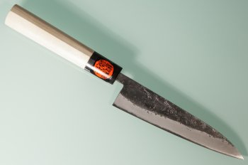 Tanaka Shigeki Aogami 2 Black Petty 140mm