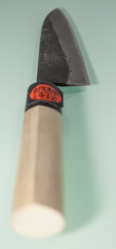 Tanaka Shigeki Aogami 2 Black Petty 140mm