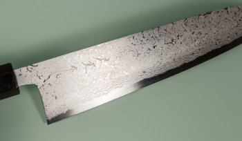 Yauji Suminagashi Shirogami Gyuto 210mm