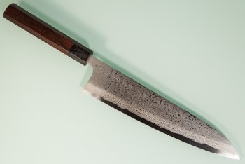 Yauji Suminagashi Shirogami Gyuto 240mm