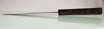 Shiro Kamo Pulverstahl Wa-Nakiri 165mm Ebony