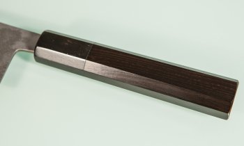Shiro Kamo Pulverstahl Wa-Nakiri 165mm Ebony