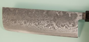 Shiro Kamo Pulverstahl Wa-Nakiri 165mm Ebony
