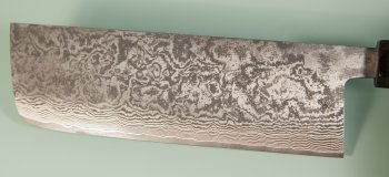 Shiro Kamo Pulverstahl Wa-Nakiri 165mm Ebony