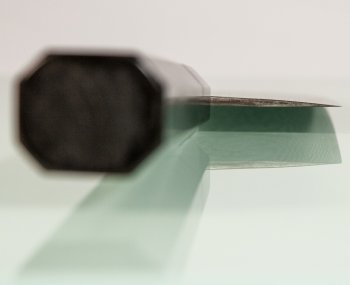 Shiro Kamo Pulverstahl Wa-Nakiri 165mm Ebony