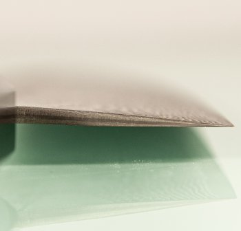 Shiro Kamo Pulverstahl Wa-Gyuto 215mm Ebony