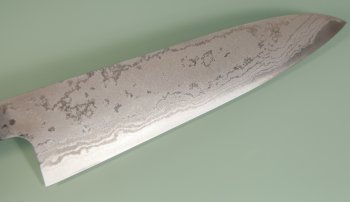 Shirou Kamo Shirogami 2 Gyuto 245mm Ebony