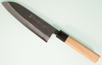 Hiroshi Kato Wa-Santoku 170mm AS Kurouchi