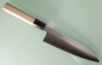 Ashi Hamono Wa-Santoku 165mm Shirogami