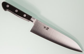 Ashi Hamono Santoku 180mm Shirogami