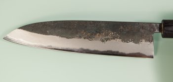 Nishida Shirogami 1 Gyuto 210mm Kurouchi