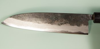 Nishida Shirogami 1 Gyuto 210mm Kurouchi