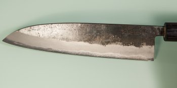 Nishida Shirogami 1 Gyuto 210mm Kurouchi