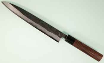 Nishida Shirogami 1 Yanagiba 240mm Kurouchi