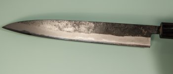 Nishida Shirogami 1 Yanagiba 240mm Kurouchi