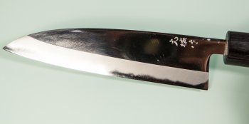 Nishida Shirogami 1 Funayuki 155mm Mirror