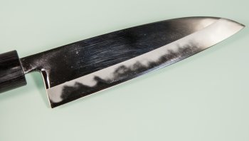 Nishida Shirogami 1 Funayuki 155mm Mirror